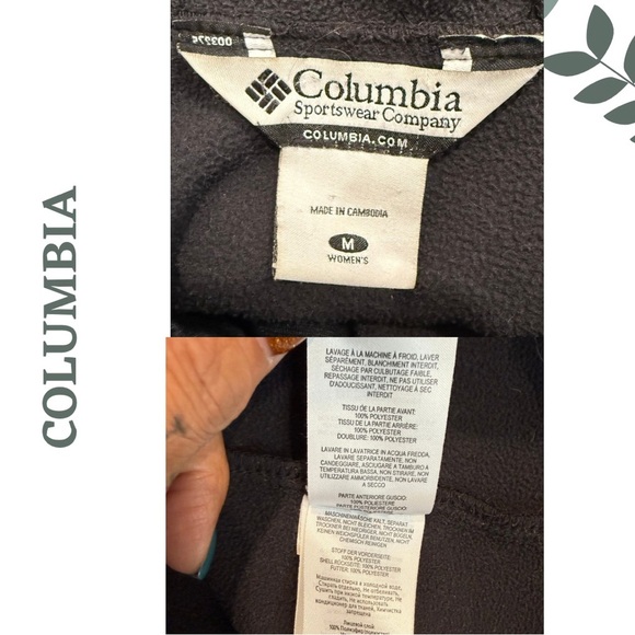 Columbia Women’s Black Softshell Hooded Jacket – Size Medium - Picture 5 of 5